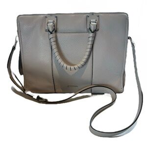 Rebecca Minkoff Gray Laptop Bag with Versatile Design